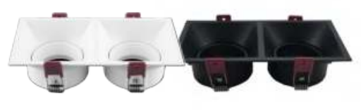 TL-FRAME -D15 Dimmable LED Frame 172x90x45mm with 165x80mm Cutout, Designed for Professional Lighting Applications, Offering Excellent Heat Dissipation and Energy Efficiency